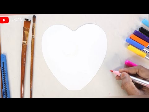 DOMS Brush Pen Painting idea , easy watercolor painting , acrylic painting