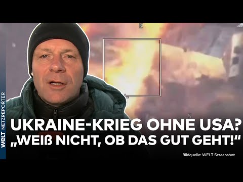 PUTINS KRIEG: Bruch zwischen USA und Ukraine? Europa will Lösung für Frieden vorstellen