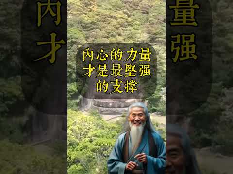 弘一法師說：“智慧來自沉默，力量來自內心。”