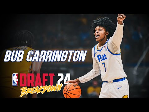 Bub Carrington Scouting Report | 2024 NBA Draft Breakdowns