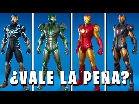 ¿Vale la pena comprar la NUEVA SKIN de IRON MAN en Fortnite? 🔥🦾 SKIN REVIEW completa