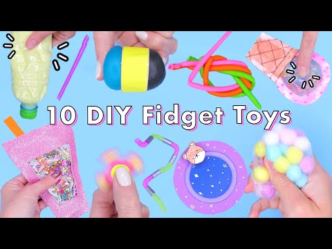 10 DIY Best Compilation TIKTOK POP IT Fidget toys! VIRAL TikTok anti-stress fidgets