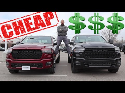 Is The Limited Really $40,000 More Truck? (2025 Cheap Ram vs Fancy Ram)