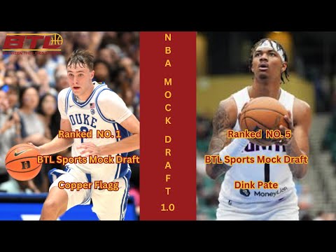 2025 NBA Mock Draft 1.0 - Top 10