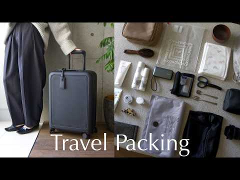 Time-saving packing techniques/From reliable travel items to recommended suitcases. pack with me