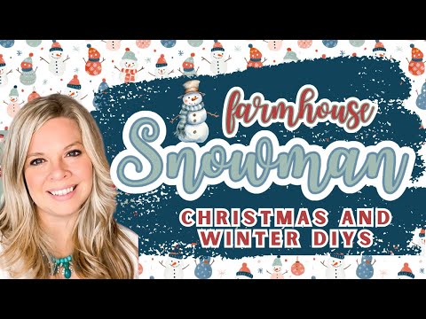 ❄️ Winter and Christmas Snowman DIYs you have to try