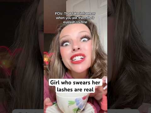 100% natural #pov #povcomedy #eyelashes #eyelashextensions #grwm #skincare #lashes