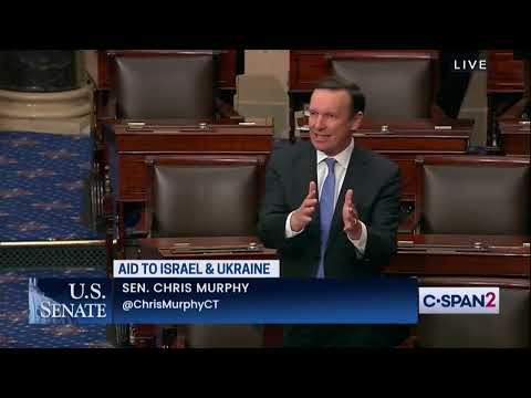 Murphy Delivers Remarks on Importance of Sending Aid to Both Israel and Ukraine