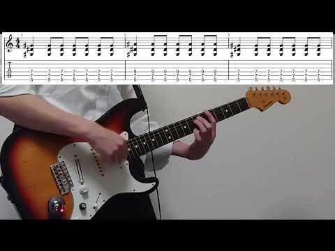 (TAB)ストレイテナー　another dimensional　guitar cover