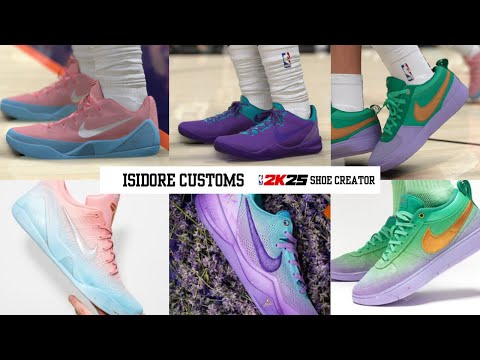 NIKE X ISIDORE CUSTOMS NBA2K25 SHOE CREATOR PACK