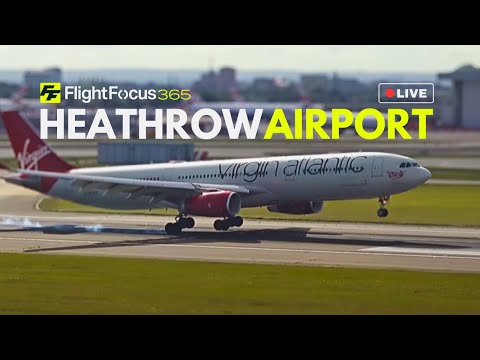 Heathrow Airport Live - Monday 30th December 2024