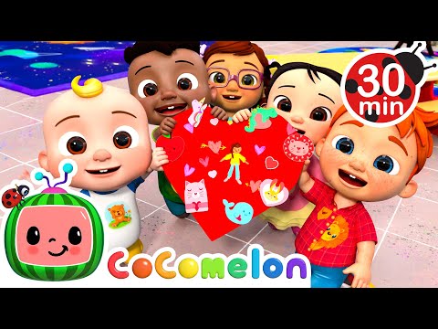 💝💌💘🌹Valentine's Day💝💌💘🌹 | Cocomelon | Kids Cartoons & Nursery Rhymes | Moonbug Kids