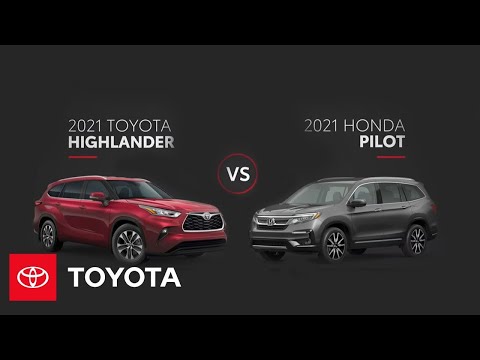 2021 Toyota Highlander vs 2021 Honda Pilot | All You Need To Know | Toyota