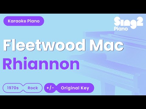 Fleetwood Mac - Rhiannon (Piano Karaoke)