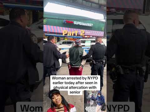 She has been arrested for beating an elderly woman part 2 #newsupdate #trending #viralvideo