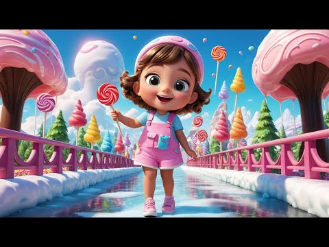 The Ice Cream Bridge Melts Away Rhyme Song | Popular Nursery Rhyme & Lyrics | Educational Kids Songs