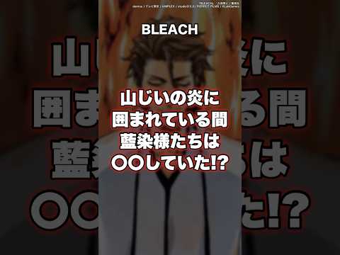 【BLEACH】空座町決戦で山じいの炎に囲まれている間、藍染様たちは〇〇していた！？