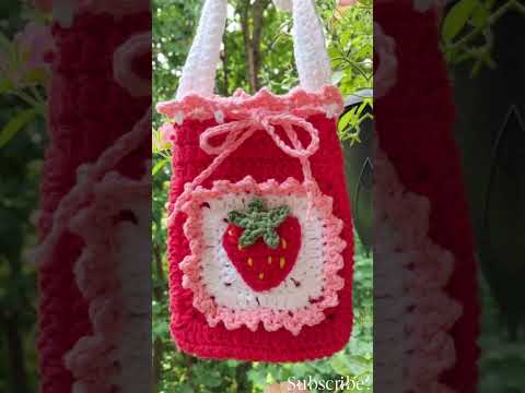 CUTEST STRAWBERRY CROCHET IDEAS (subscribe!)