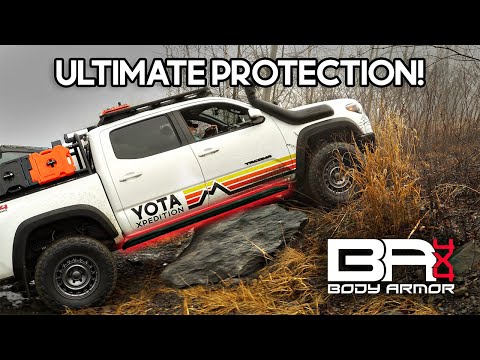 Protect Your Tacoma! Body Armor 4x4 Revo Rock Sliders Install | (2016-2023)