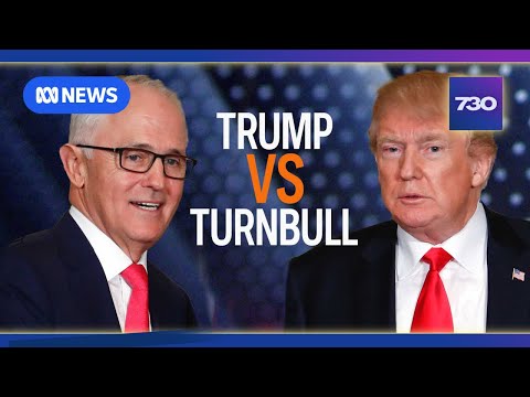 Malcolm Turnbull reacts to Donald Trump's personal attack | 7.30