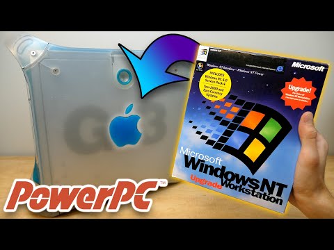 Installing Windows NT on a PowerPC Mac!