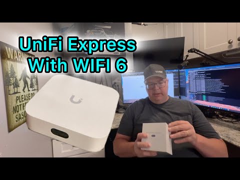 Setting up a Unifi Express router with WiFi 6