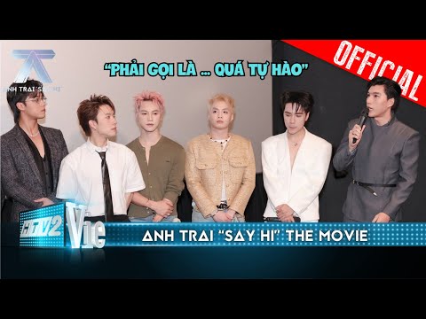 HIEUTHUHAI dành lời khen cực "hề hước" khiến buổi công chiếu Anh Trai "Say Hi" The Movie vỡ òa