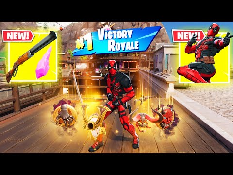 DEADPOOL vs 3 NEW MEDALLIONS & MYTHIC’S CHALLENGE (Fortnite Chapter 6)