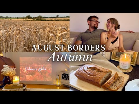 August borders Autumn: first signs of Fall & cosy baking | Slow living in the English Countryside