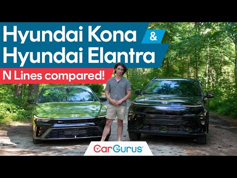 2024 Hyundai Kona N Line vs 2024 Hyundai Elantra N Line