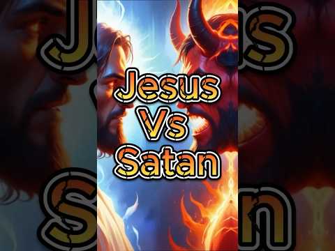 Jesus 😇 VS Satan 👿 #jesus #fe #shorts #fyp