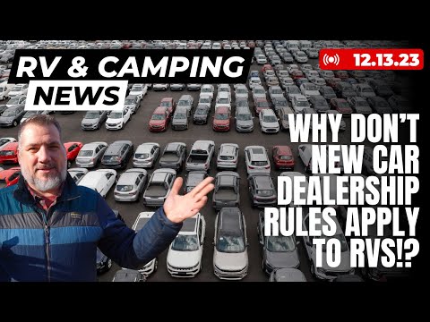 Camping World's Online RV Auction, RV Dealers Avoid Scam Laws, GM Ditches Apple Car Play & More