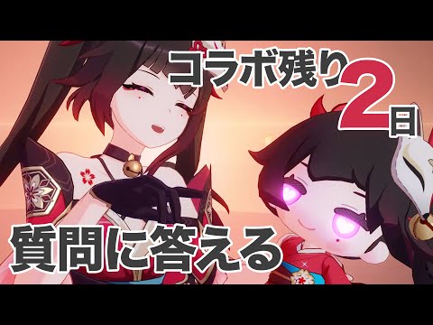 花火ガチャとスタレコラボラスト２日！質問に答えるよ！【崩壊×崩壊コラボ】