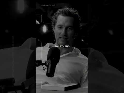 Matthew McConaughey "If You're Going To Do It, Do It" #matthewmcconaughey #motivation #shorts