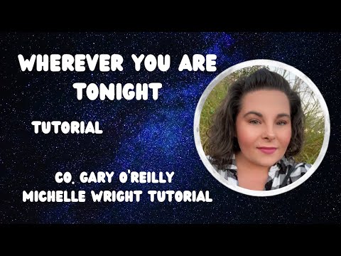 Wherever you are tonight line dance tutorial intermediate choreography by Gary O’Reilly