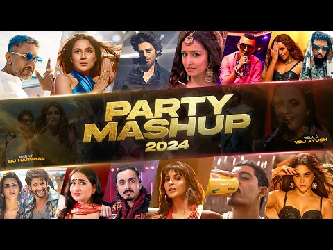 Party Mashup 2024 | Bollywood Party Songs | VDJ Ayush | DJ Harshal | New Year Party Mashup