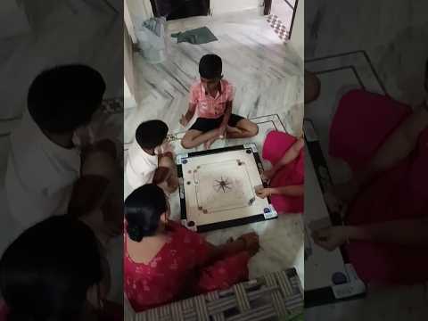 Ladies vs Boys Playing Carrom Board Game #carrom #shortvideo #games #shorts #shortsfeed #viralshorts