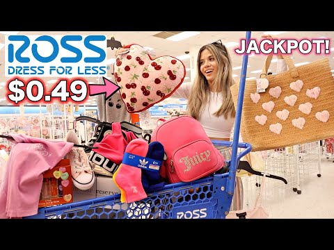 ROSS $0.49 SALE SHOPPING SPREE! WE BOUGHT ALL THE PINK TAGS!