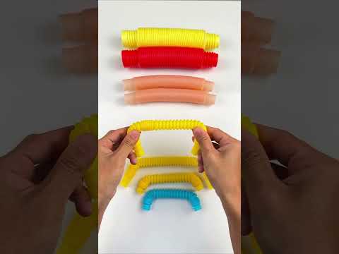 Pop Tubes Compilation Of Creation Toy ASMR DIY #satisfying #poptube #relaxing #asmr #compilation