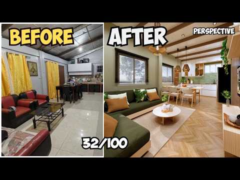 BEFORE and AFTER: Transforming this HOME into a RELAXING and COZY Interior for a Subscriber