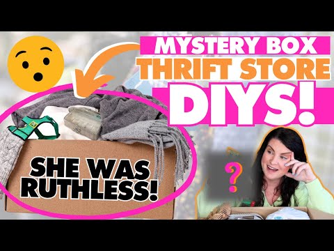 DIY Thrift Flips (from RANDOM THINGS) you'll actually want to recreate! ✨ Mystery Box Challenge