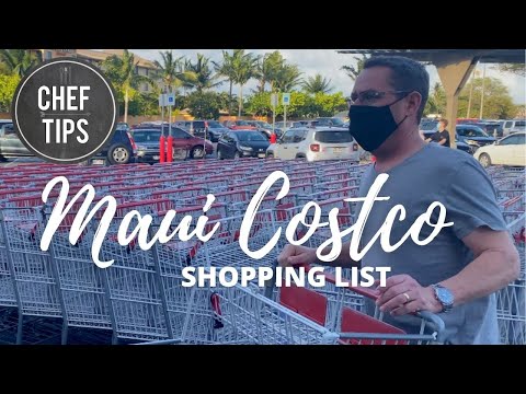 Maui Costco Shopping List — My Maui Costco Finds | Chef Tips