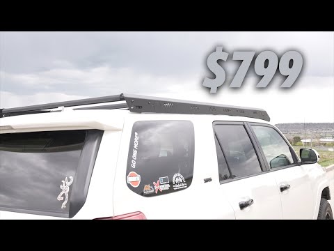 The NEWEST & Affordable Roof Rack for the 2010-2024 Toyota 4Runner!