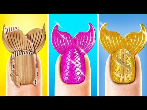 HOW TO BECOME A MERMAID! Extreme Doll Makeover Hacks & Beauty Gadgets