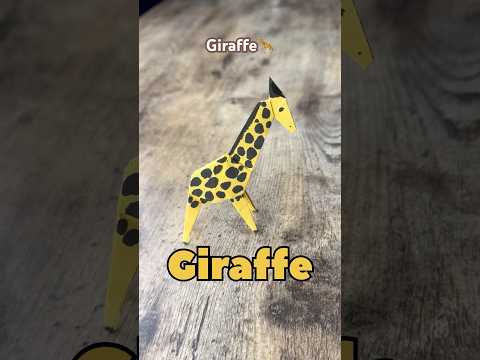 EASY ORIGAMI GIRAFFE TUTORIAL | HOW TO MAKE ORIGAMI GIRAFFE STEP BY STEP EASY FOLDING