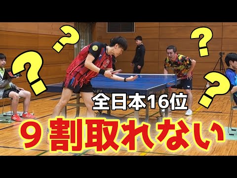 【卓球】この人こそ卓球YouTuber選手権出ちゃいけないと思った(笑)