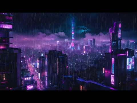 rainy night in japan ☔️  chill lofi mix