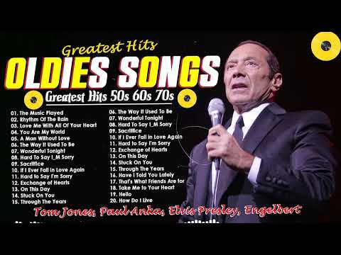 Best Greatest Hits of 50s 60s 70s 📀 Golden Oldies 📀 Tom Jones, Paul Anka, Elvis Presley, Engelbert 8