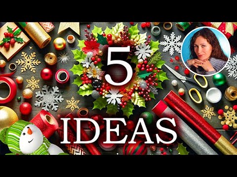 ❄️ 5 Ideas Christmas Decorations 🎅 Christmas decoration ideas for home🎄DIY Christmas Crafts Idea