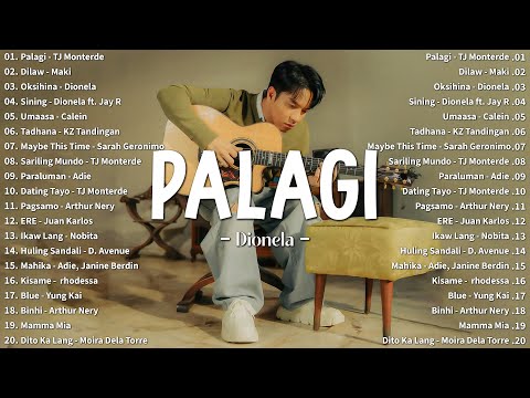 PALAGI - TJ Monterde 💗 Best OPM Tagalog Love Songs With Lyrics 2024 Playlist 💗 OPM Trending 2024